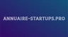 Annuaire Startups Pro