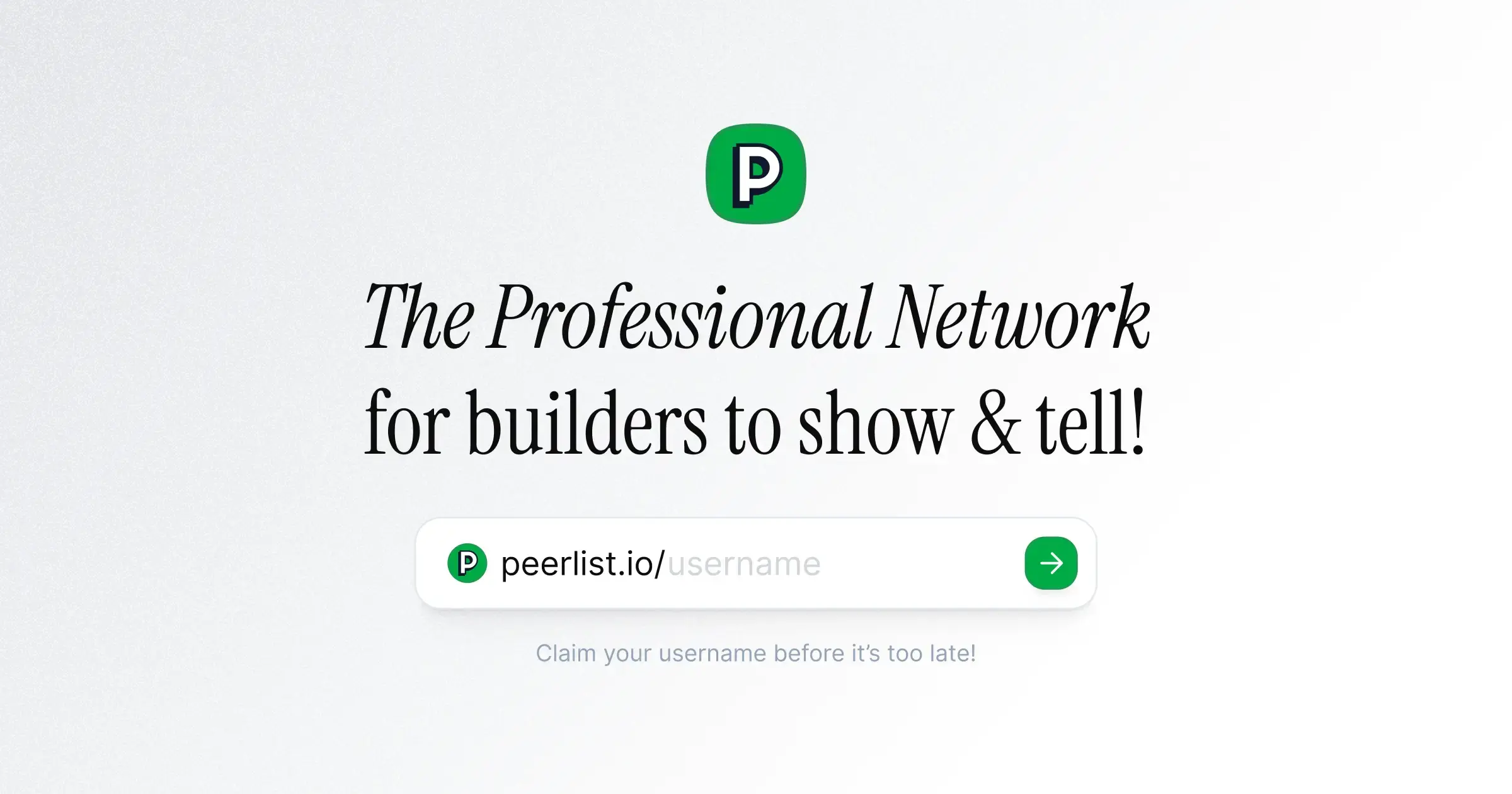 Peerlist Launchpad